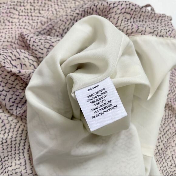 Derek Lam 10 Crosby 100% Silk Midi Dress Sz 4 - Picture 11 of 13